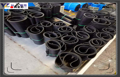 除鐵器皮帶，湖北除鐵器專用皮帶叫什么_浙江皮帶式除鐵器訂制跑偏原因及如何調_刮板價格