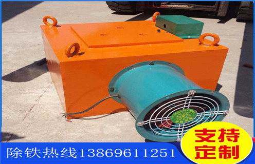 崗冷電磁除鐵器，重慶風(fēng)冷帶式電磁除鐵器_選型_重慶風(fēng)冷帶式電磁除鐵器工作原理_價(jià)格