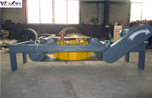 電磁除鐵器自卸式，電磁除鐵器自卸石料電磁吸鐵石_國(guó)家標(biāo)準(zhǔn)_電磁除鐵器自卸石料電磁吸鐵石配件_型號(hào)及工作視頻 