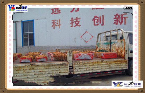 永磁除鐵器，江蘇RCYB-5永磁除鐵器杠桿脫磁知識參數(shù)_內(nèi)部磁塊安裝方法_江蘇RCYB-5永磁除鐵器杠桿脫磁型號價格 