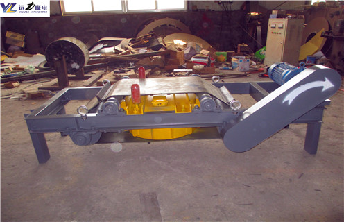 自卸式電磁除鐵器，安徽自卸式電磁除鐵器RCY_安徽自卸式電磁除鐵器RCY廠家配件_型號及工作視頻