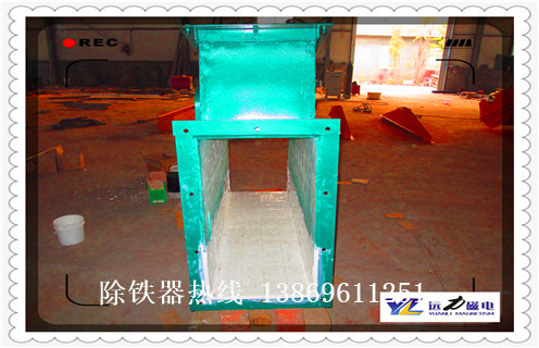 管道除鐵器，臨朐管道除鐵器工作原理_遠力臨朐管道除鐵器工作原理應用安裝示意圖型12000高斯_可定制工作原理