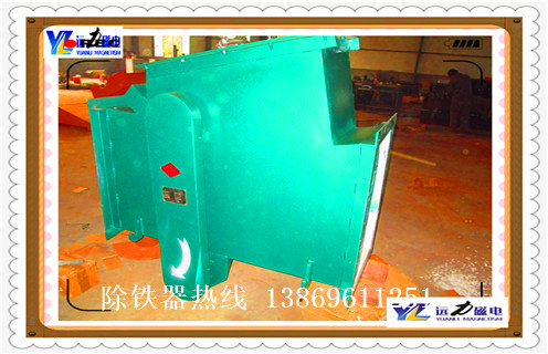 管道除鐵器，陜西抽屜式管道除鐵器_陜西抽屜式管道除鐵器廠家應(yīng)用安裝示意圖型12000高斯_可定制工作原理