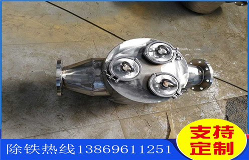 甘肅管道除鐵器，甘肅管道除鐵器工作原理視頻_甘肅管道除鐵器工作原理視頻應(yīng)用安裝示意圖型12000高斯_可定制工作原理