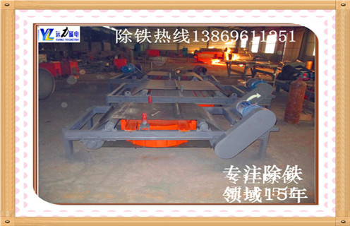 電磁自卸除鐵器，山西電磁自卸式除鐵器廠家_山西電磁自卸式除鐵器廠家廠家配件_型號及工作視頻