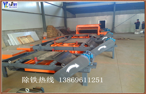 帶式永磁自卸除鐵器，廈門帶式永磁自卸式除鐵器_技術(shù)參數(shù)_廈門帶式永磁自卸式除鐵器安裝方式_如何換帶
