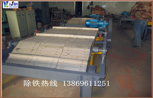 永磁自卸式除鐵器，福建永磁自卸式除鐵器特點_內(nèi)部磁塊安裝方法_福建永磁自卸式除鐵器特點內(nèi)部批發(fā)圖片示意圖定制供應型號價格 