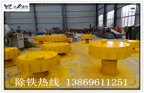 自卸式電磁除鐵器，廣東自卸式電磁除鐵器_規(guī)格型號_廣東自卸式電磁除鐵器安裝效果適用范圍的工作原理