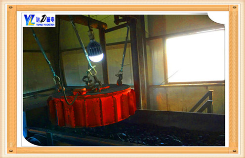 懸掛電磁除鐵器，海南懸掛電磁除鐵器_規(guī)格型號_海南懸掛電磁除鐵器安裝效果適用范圍的工作原理